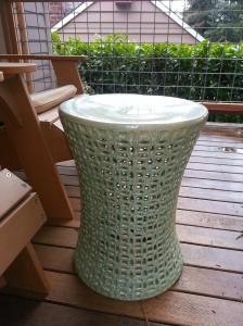 Our new ceramic stool