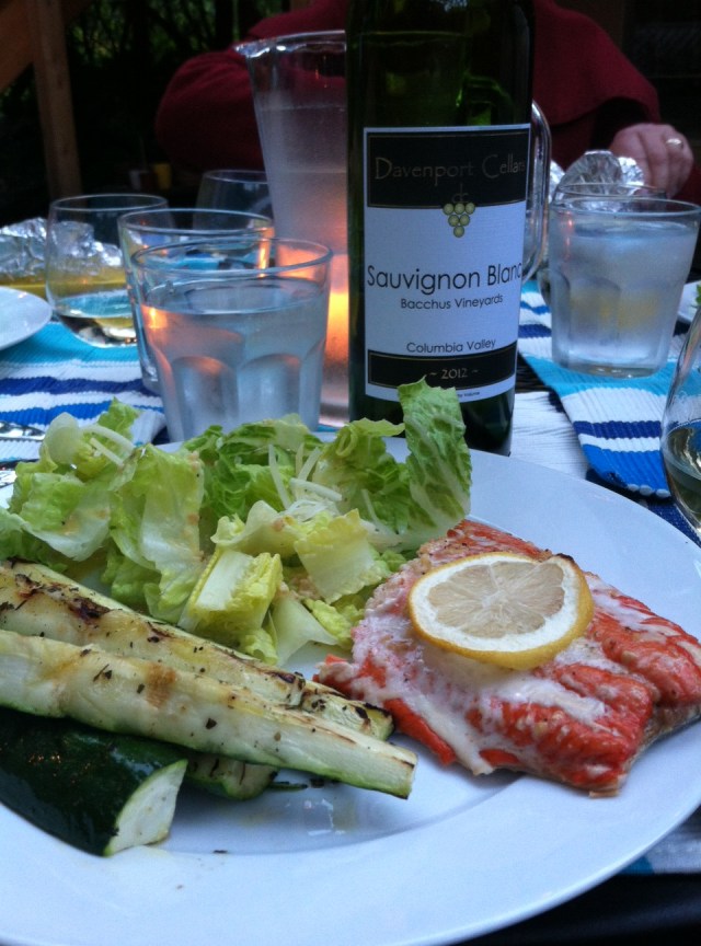 salmon: it's whats for dinner