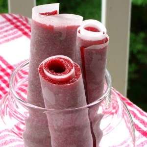 Raspberry fruit leather