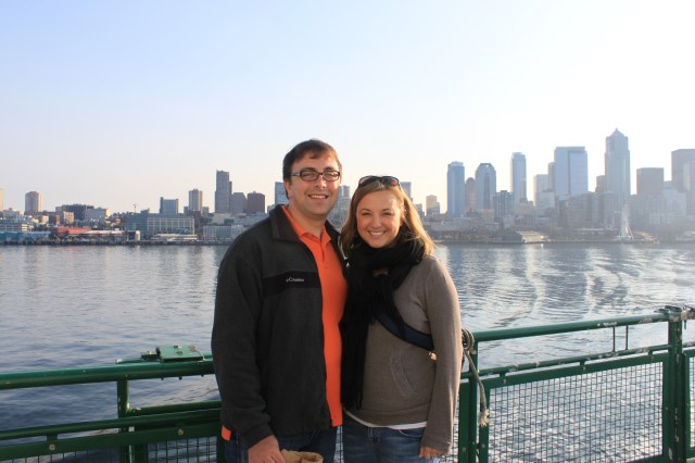 And on our actual anniversary, a trip to Bainbridge