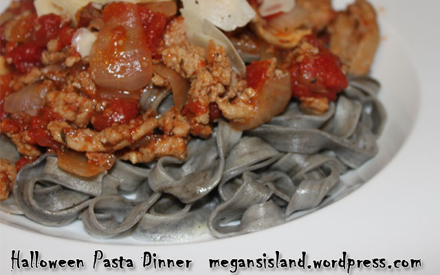 Spooky Halloween Pasta | Megan's Island Blog