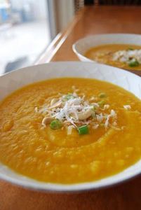 Butternut squash soup