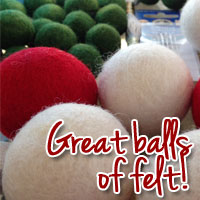 Felt Balls | Megan's Island Blog