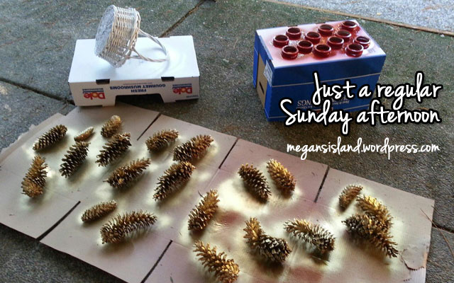 Spray painting | Megan's Island Blog