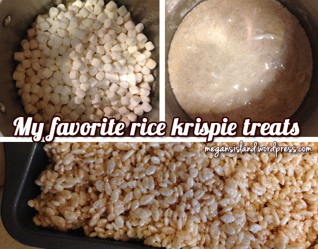 Rice Krispie Treats | Megan's Island