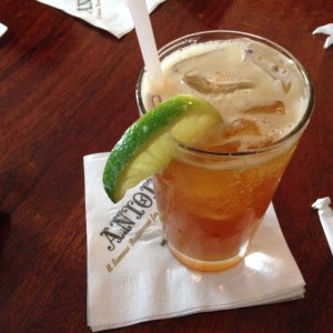 Pimm's Cup. Delicious. 