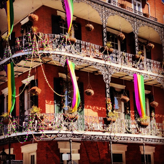 Getting ready for Mardi Gras! 