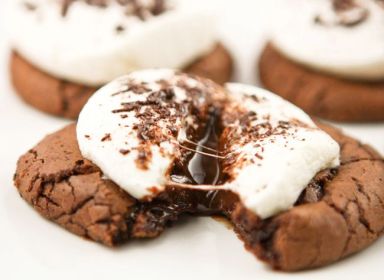 Another delicious cookie: Hot cocoa cookie 