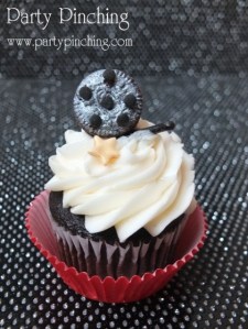 Oscar cupakes | Party Pinching