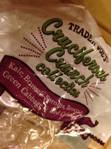 Cruciferous crunch from Trader Joe's