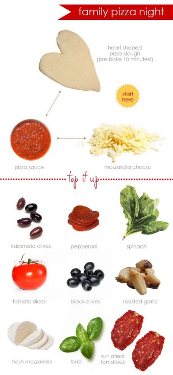 Valentine's Day pizza? I think yes. Maybe with heart-shaped pepperoni? 