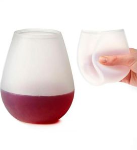 Plastic wine glasses: yes, please  