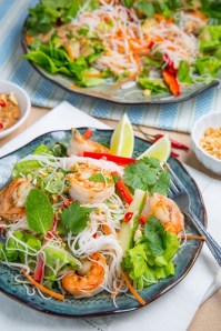 Vietnamese summer roll salad: yes, please 