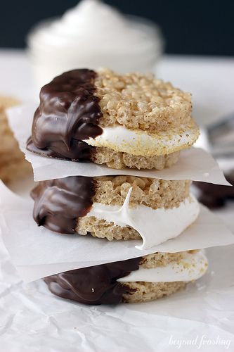 S'more krispie treats 