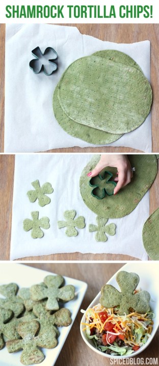 Shamrock tortilla chips 