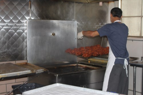 Hot doughnuts, comin' through