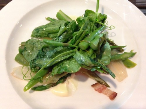 Course two: a delicious salad