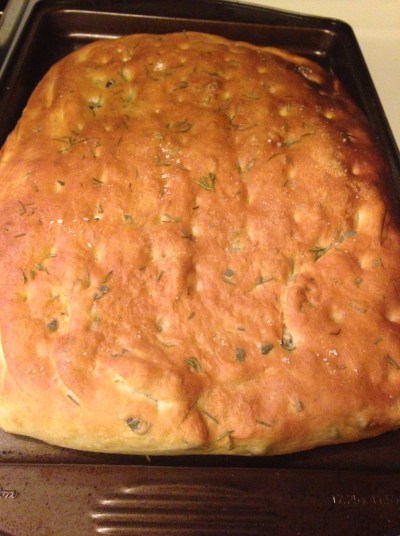 Focaccia: after