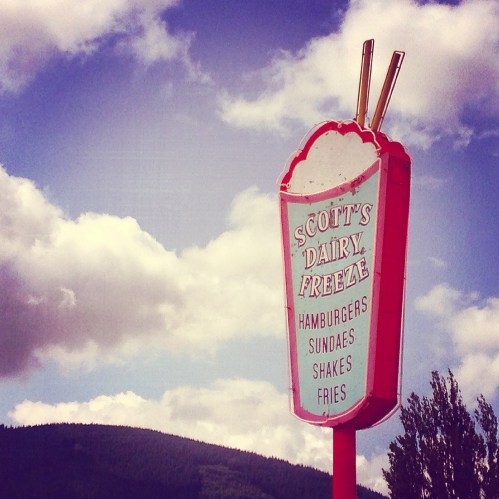 Scott's Dairy Freeze: YUM!