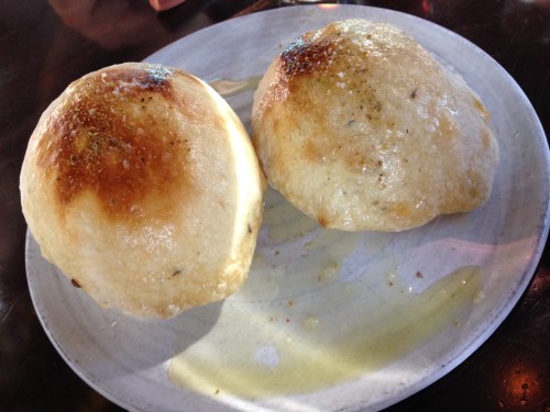 Puffed Sour Bread, caraway, fennel pollen and sea salt