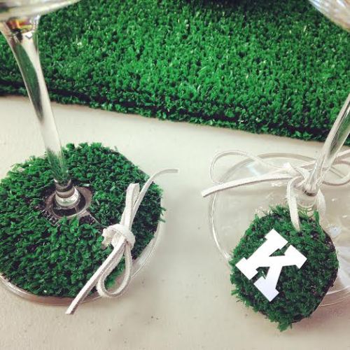 AstroTurf wine tags