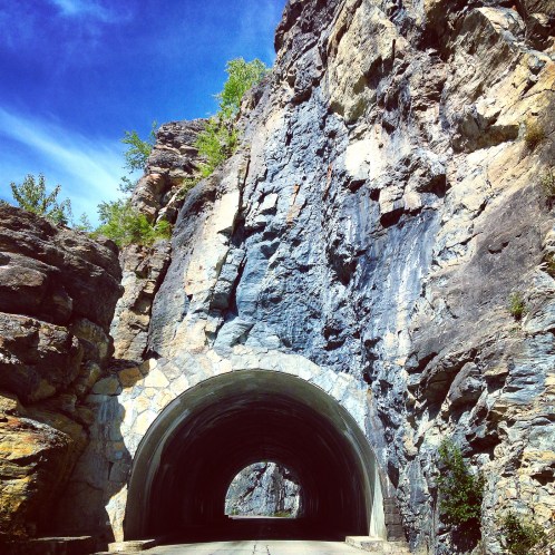 Going-to-the-Sun Road tunnel