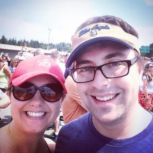 SeaFair 2014: The Blue Angels from I-90