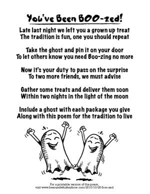 Another variation on the BOO-zed poem