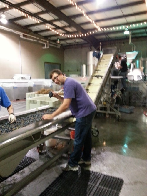 Crush: back breaking work