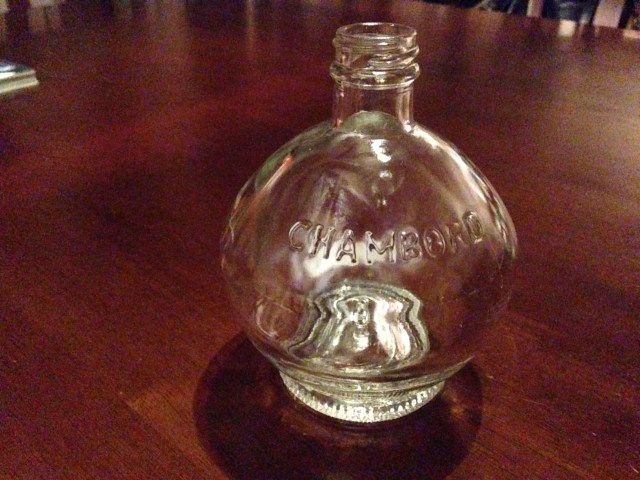 What to do with this Chambord bottle?! 