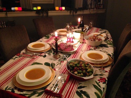 Our Christmas Eve feast