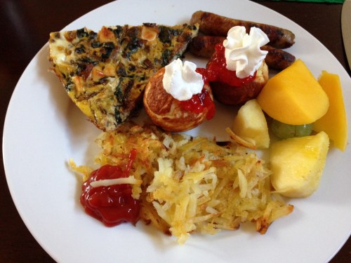 Our Christmas morning spread!