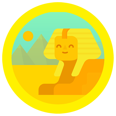 My much-deserved Nile badge for my thousands of steps