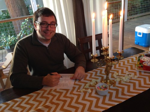 Brandon making his Oscar predictions 