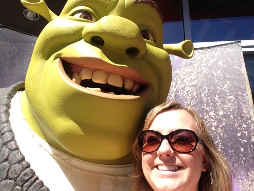 ...And hung out with Shrek