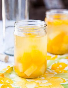 Peach Mango Pineapple White Sangria 
