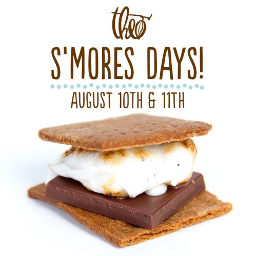 S'mores for TWO days at Theo! 
