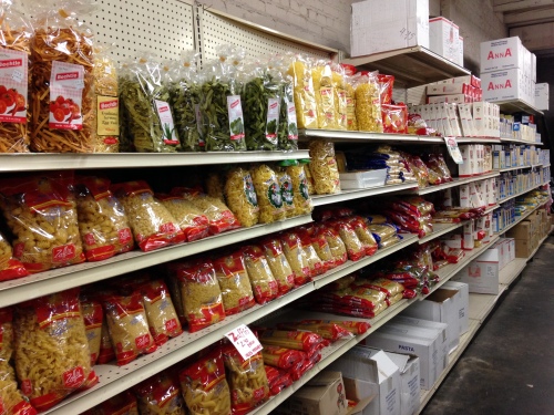 Dried pasta section, part one