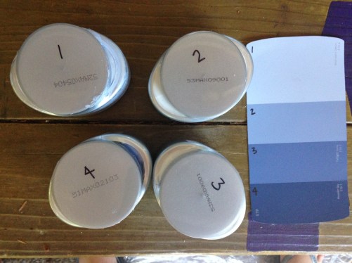 Paint samples