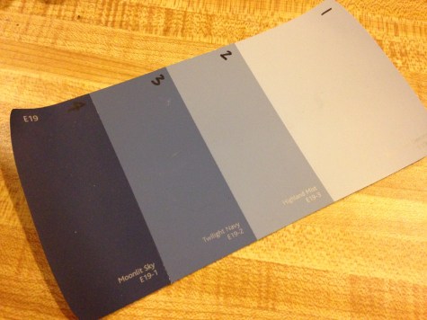 Ombre dresser paint swatch