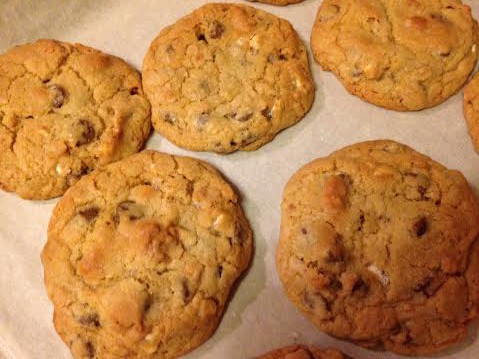 The s'more cookies I made for a potluck last week. 