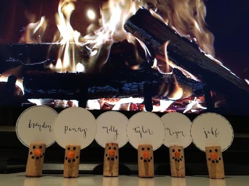 Ornaments OR place card holders! All ready for Christmas! 