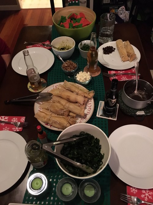 Our Christmas night feast