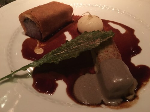 Herbfarm fifth course