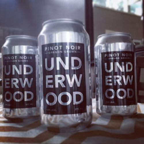Underwood canned wine