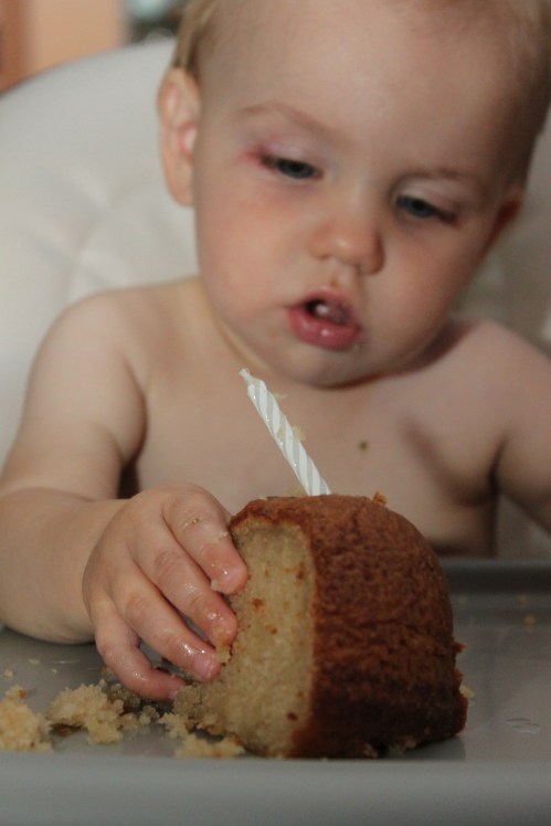 "Candle? I prefer the cake"