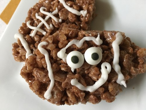 Cocoa Krispies Football Treats