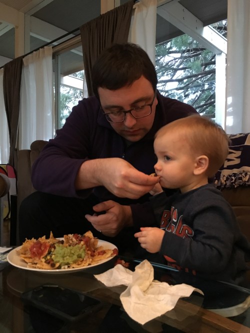 Nacho lover: Michael