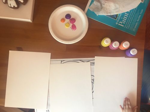 Handprint flowers | Mother's Day