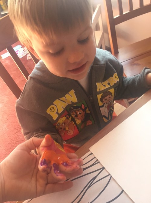 Handprint flowers | Mother's Day